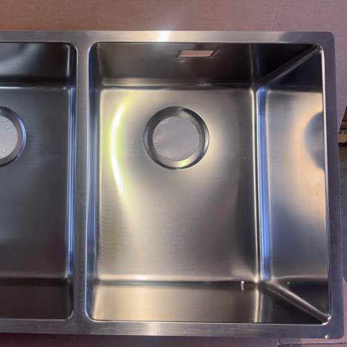 Abode Matrix R15 Double Bowl Kitchen Sink - Clearance Item