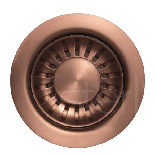 Clearwater 90mm Regency Copper PVD Waste and Overflow