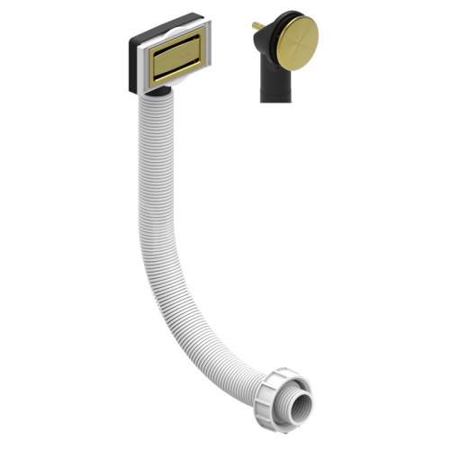 Clearwater 90mm Gold PVD Waste and Overflow