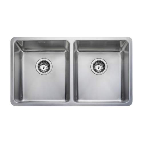 Rangemaster QUAD3434 Stainless Steel Inset or Undermount Sink