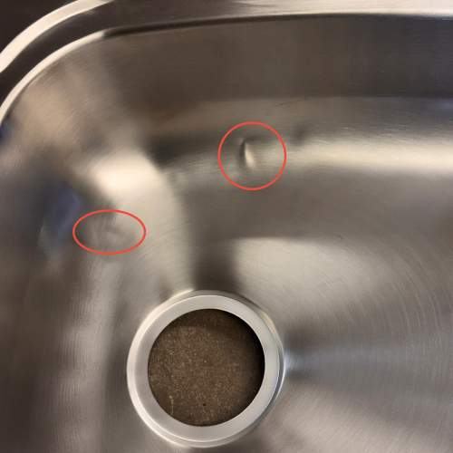Damaged Clearance Item - Caple CR101SS Crane 101 Inset Sink with Drainer