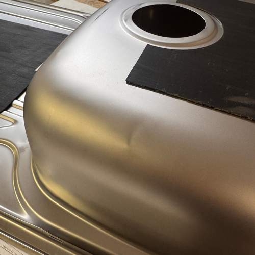 Damaged Clearance Item - Caple CR101SS Crane 101 Inset Sink with Drainer
