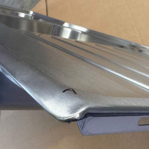 Damaged Clearance item- Bluci RUBUS 200 Stainless Steel Double Bowl Kitchen Sink