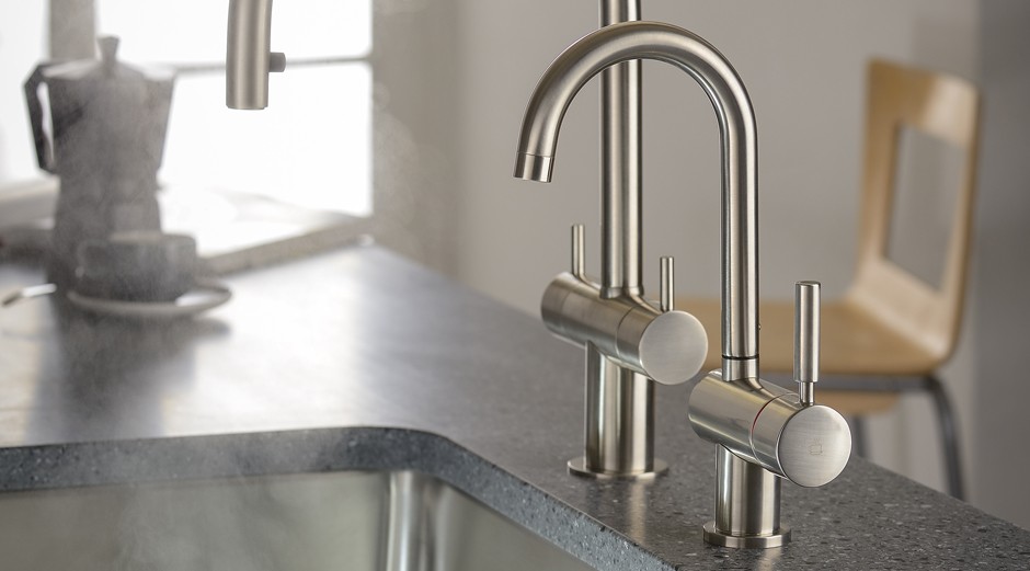 New Abode ProDuo and ProUno kitchen hot taps launched